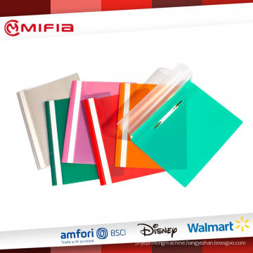 Plastic File Folder Report File Folder with clip